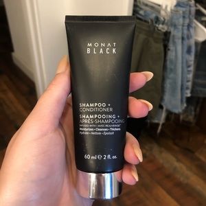 MONAT BLACK shampoo + conditioner